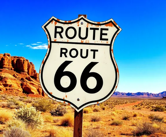 route 66 sign