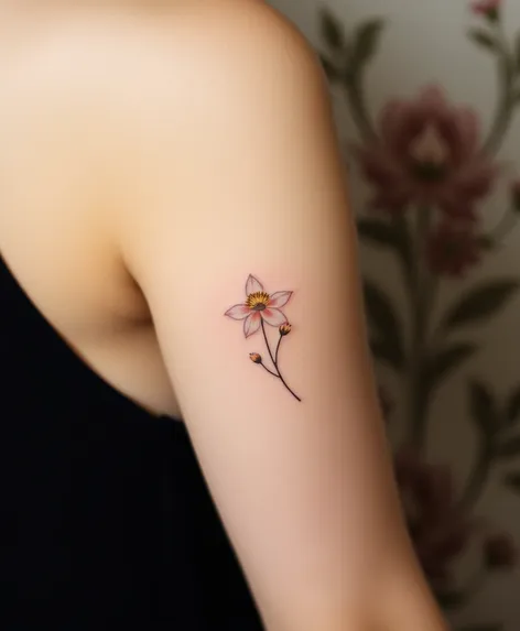 back of arm flower