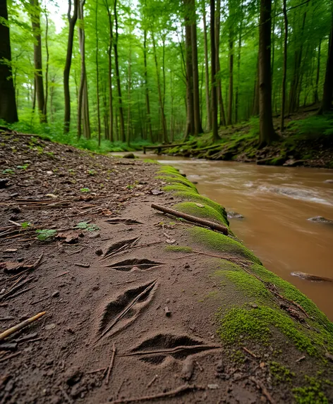 beaver tracks