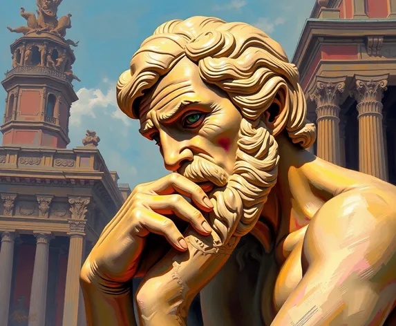 the thinker png