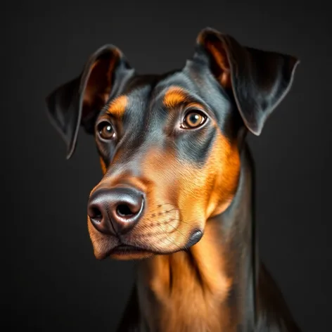 doberman pinscher natural ears