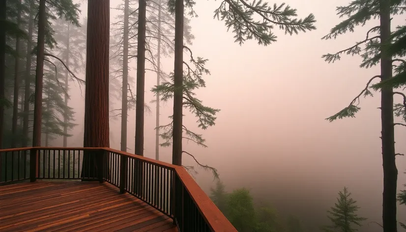 redwood observation deck