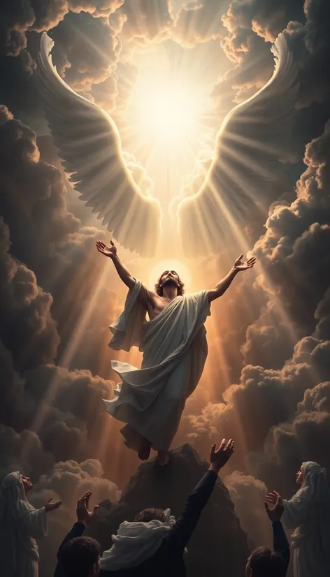 image of jesus ascending