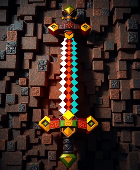 minecraft diamond sword