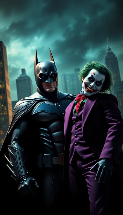 batman and joker pictures