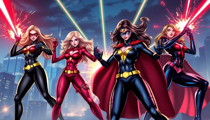 super-heroines