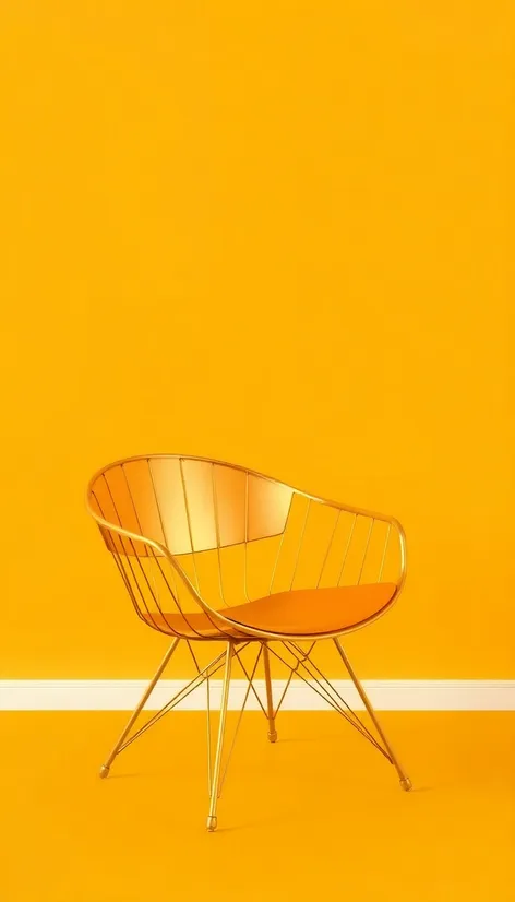 gold chair