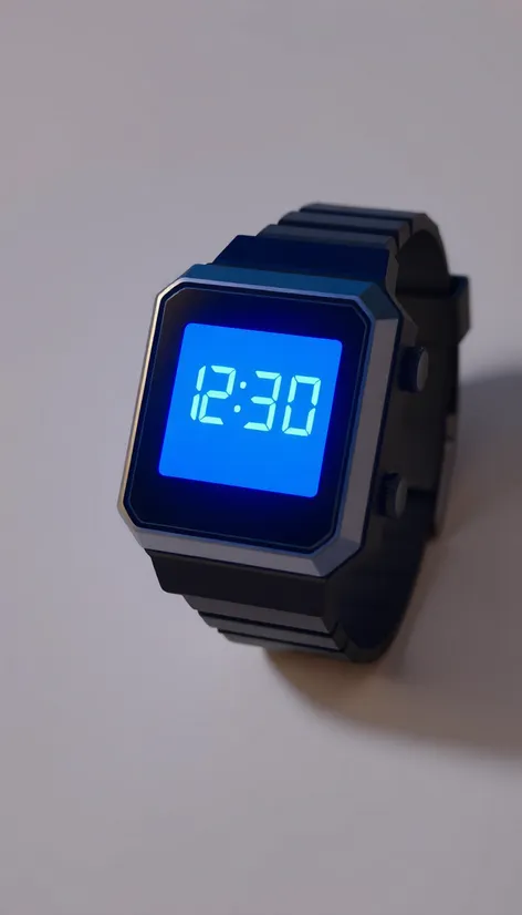 very thin digital watch