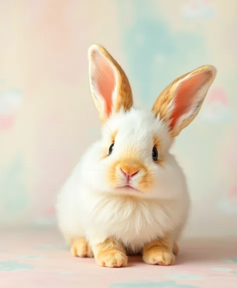 cute fluffy rabbit