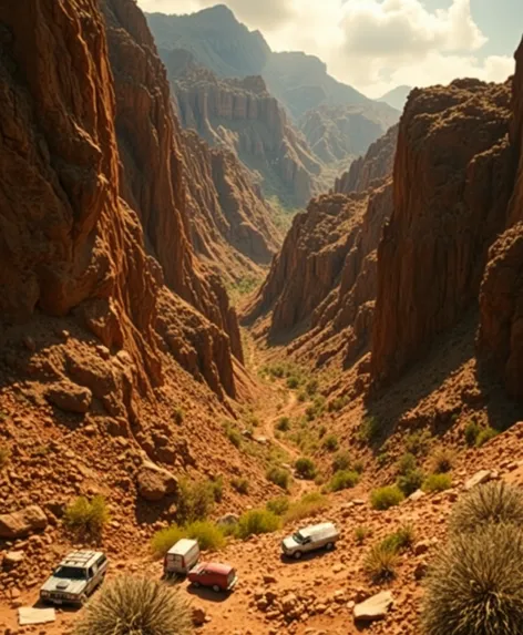 canyon snap danger sign