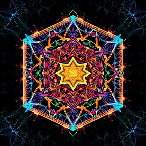 metatron's cube art