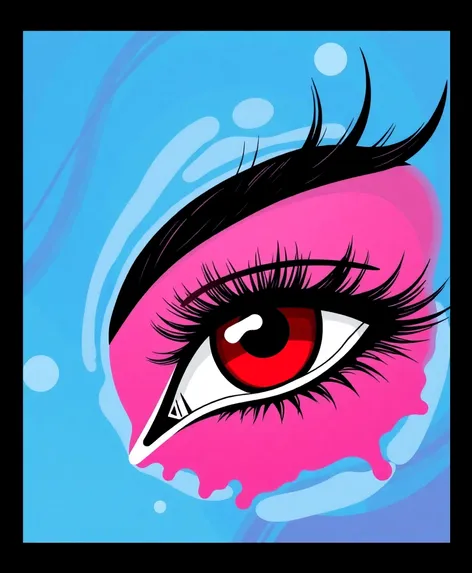 eyelash clipart