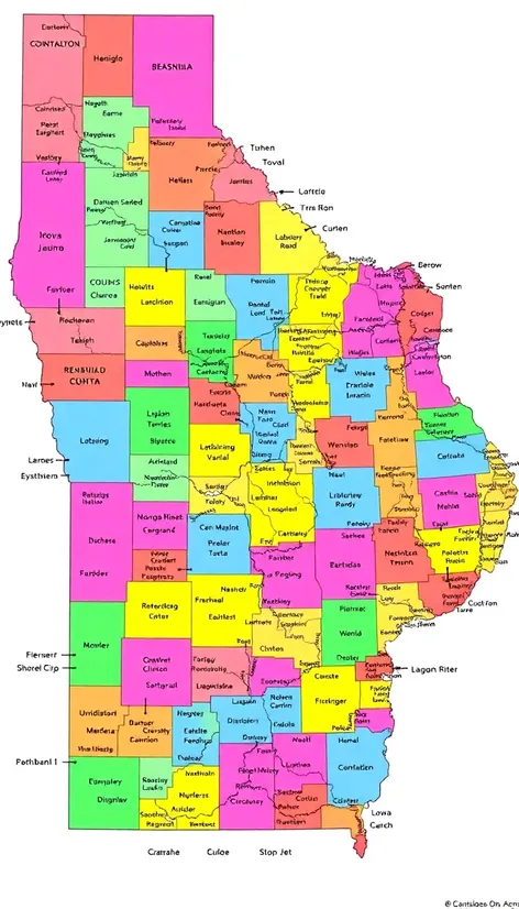 iowa county maps