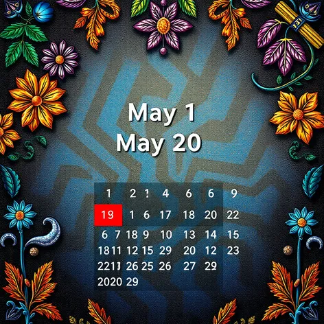 may 2021 calendar