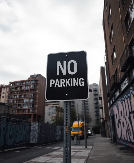 no parking anytime sign