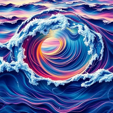 wave png circular