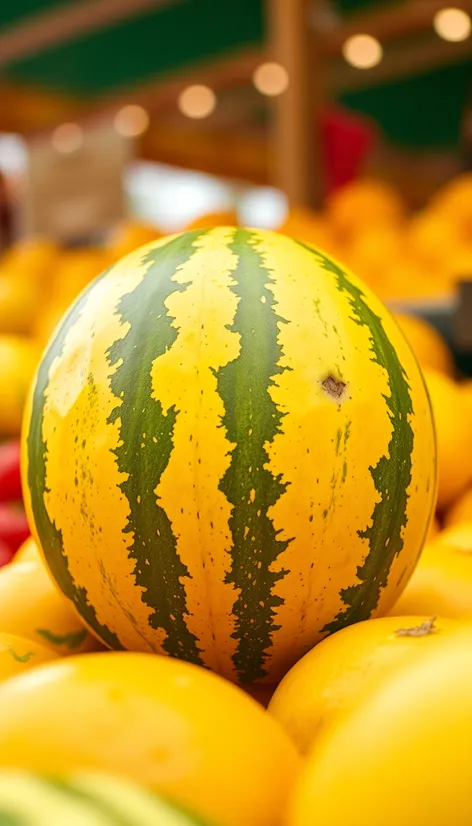 yellow watermelon