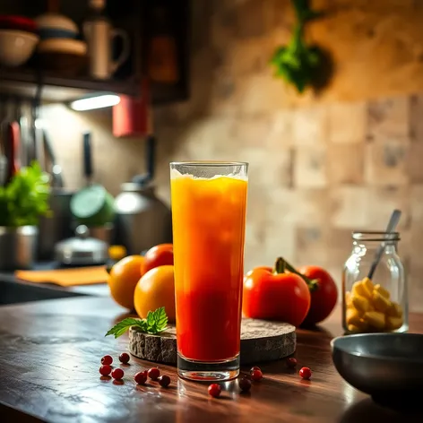 apio jugo de tomate