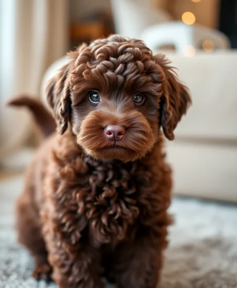 chocolate labradoodle