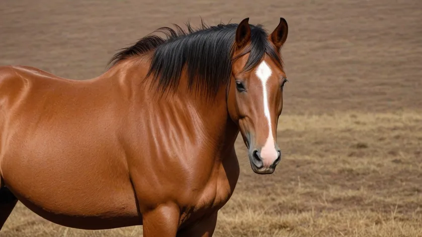 red roan horse