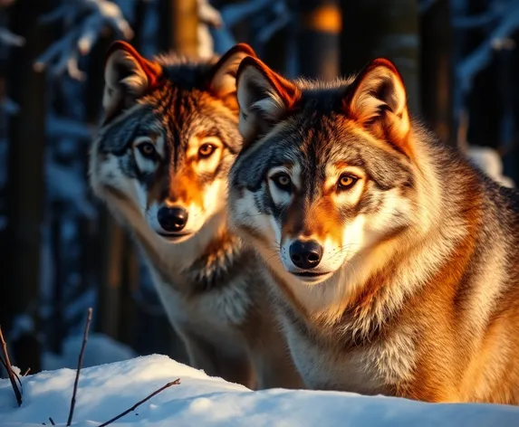 timber wolves animal drawings