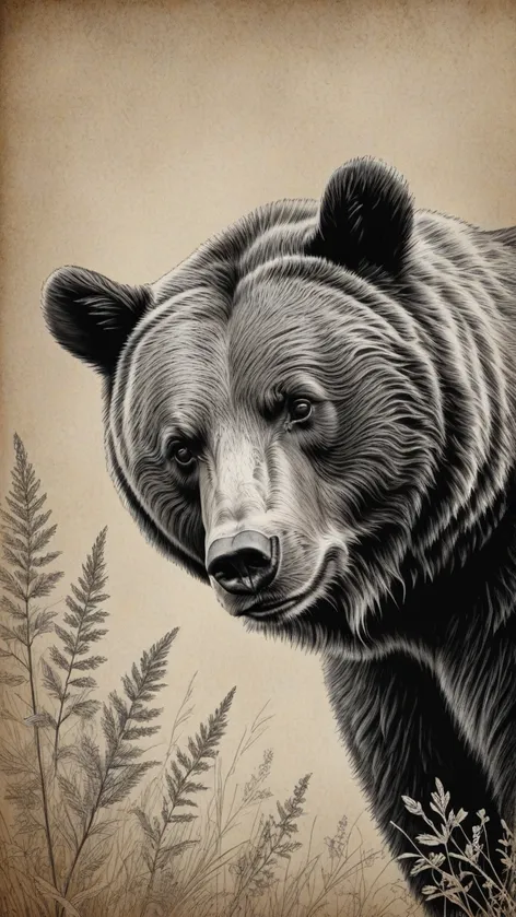 bear sketch