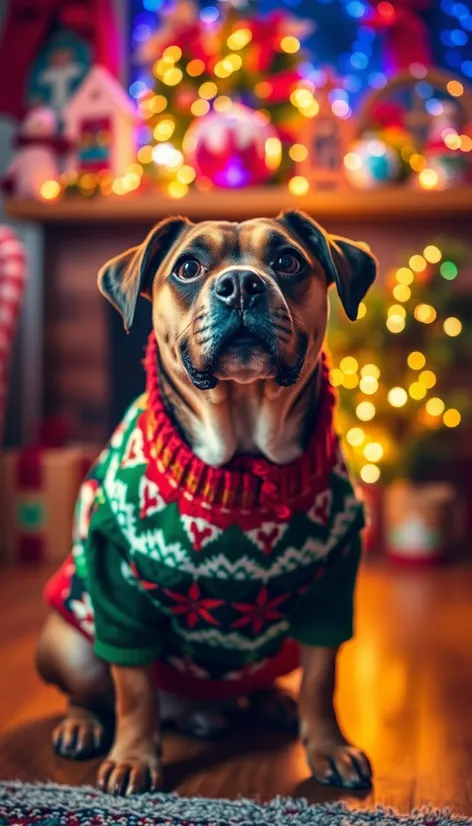 dog christmas sweaters