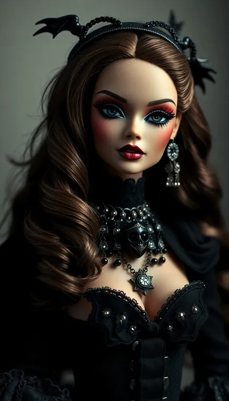 goth barbie doll