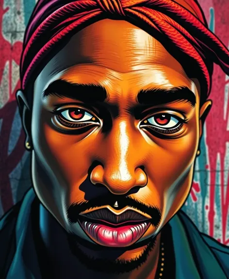 tupac photo close up