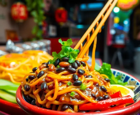 black bean noodles near