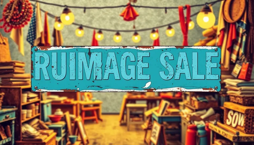 rummage sale clip art