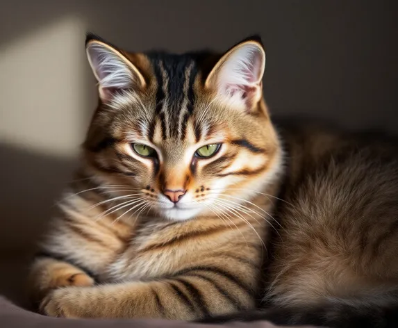 light gray tabby cat