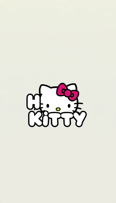 hello kitty typeface