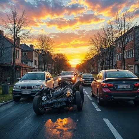 Car accident between Ocana