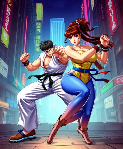 street fighter female characters