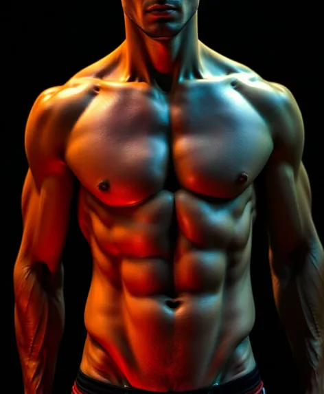 male torso