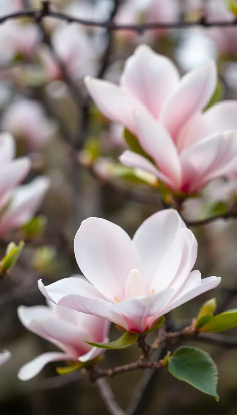 painting magnolia flowers