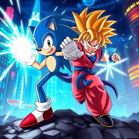 sonic x goku