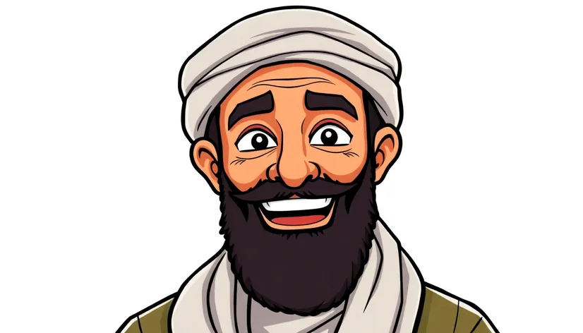 cartoon osama bin laden