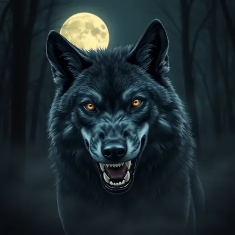 black wolf hybrid