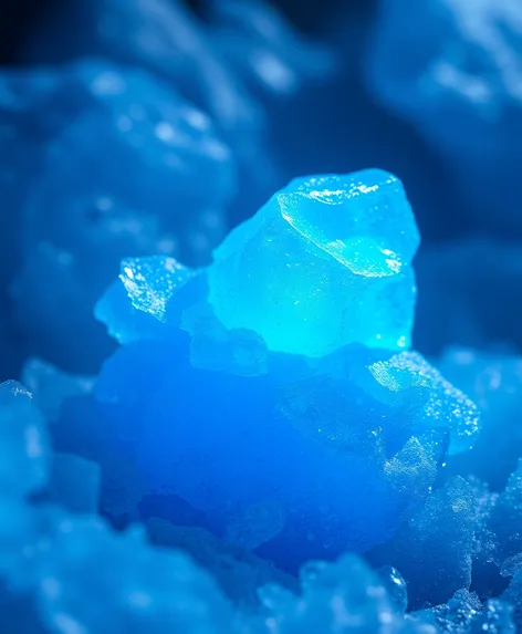 blue ice substance