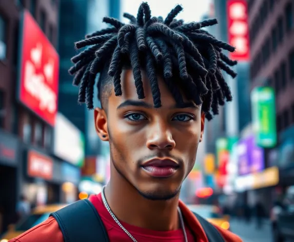 twists hairstyle male