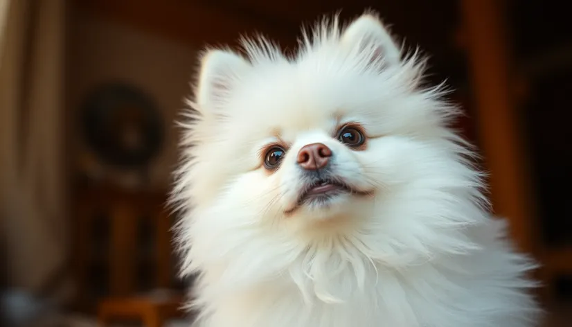 shaved pomeranian