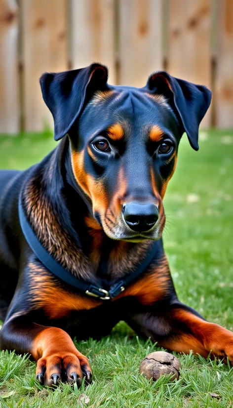 alsatian cross doberman