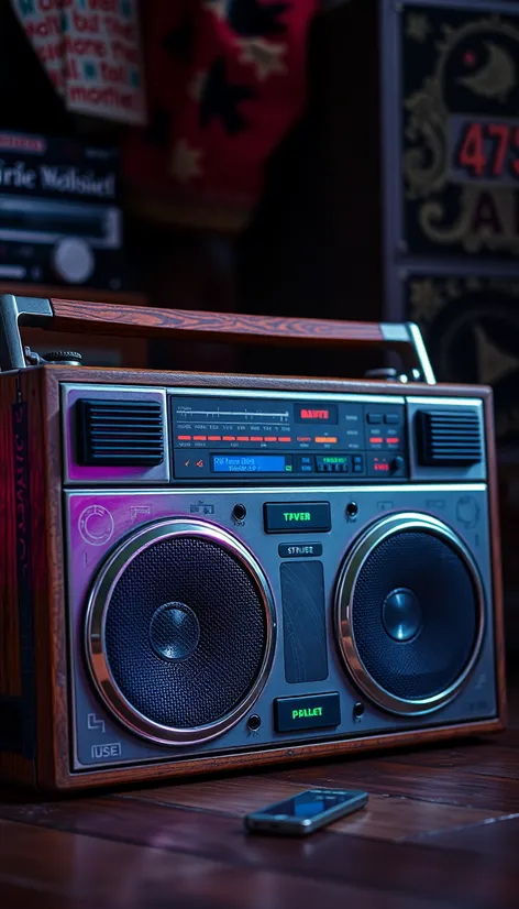 1980s boombox