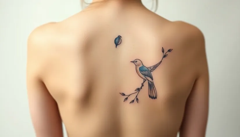 chick back tattoo