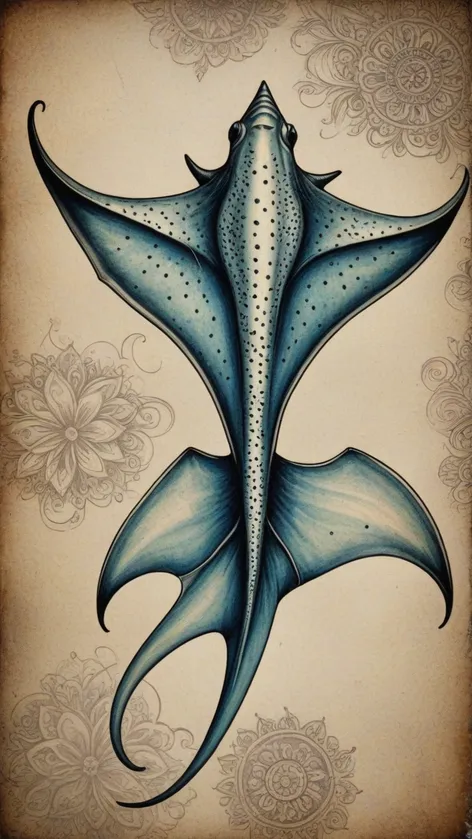 stingray tattoo