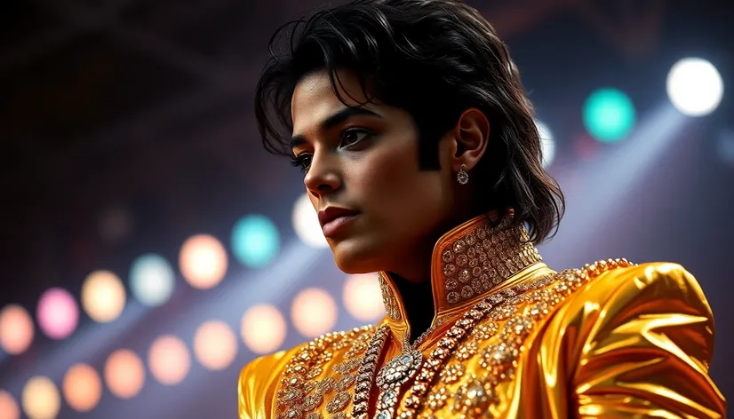 michael jackson gold costume