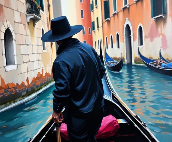 black gondolier story oil