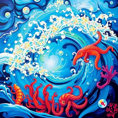 ocean wave paintings